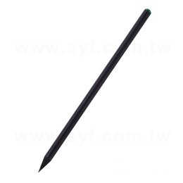 黑木鉛筆+鑽單色印刷-消光黑筆桿印刷禮品-採購批發製作贈品筆