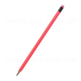 螢光粉紅鉛筆單色印刷-採購批發製作贈品筆