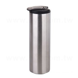 500ml不鏽鋼保溫杯-彈蓋式不銹鋼水瓶真空保溫杯-客製化商務環保杯