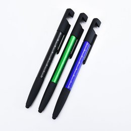 觸控筆-手機架觸控廣告原子筆-採購批發贈品筆-可客製化加印LOGO