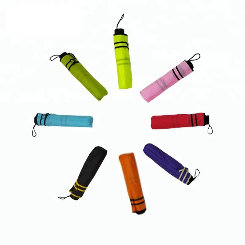 傘徑110cm,190T聚酯纖維/春亞紡,橡膠塗層手把,8骨摺疊廣告傘