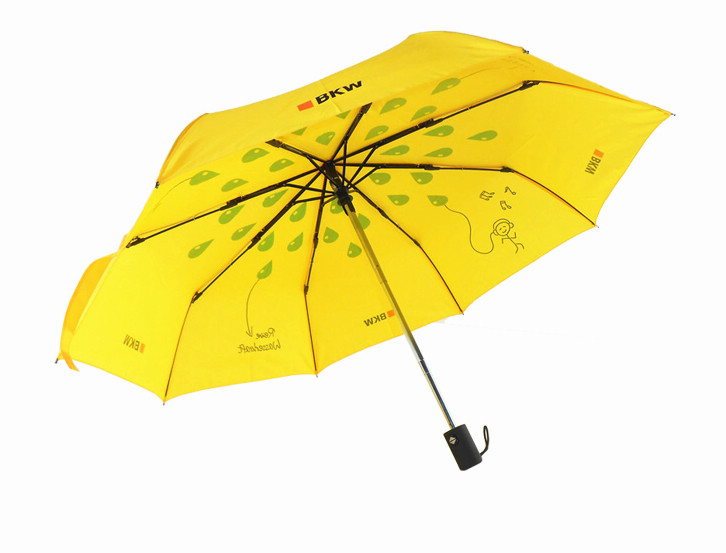 傘徑100cm,190T聚酯纖維/春亞紡,橡膠手把摺疊廣告傘