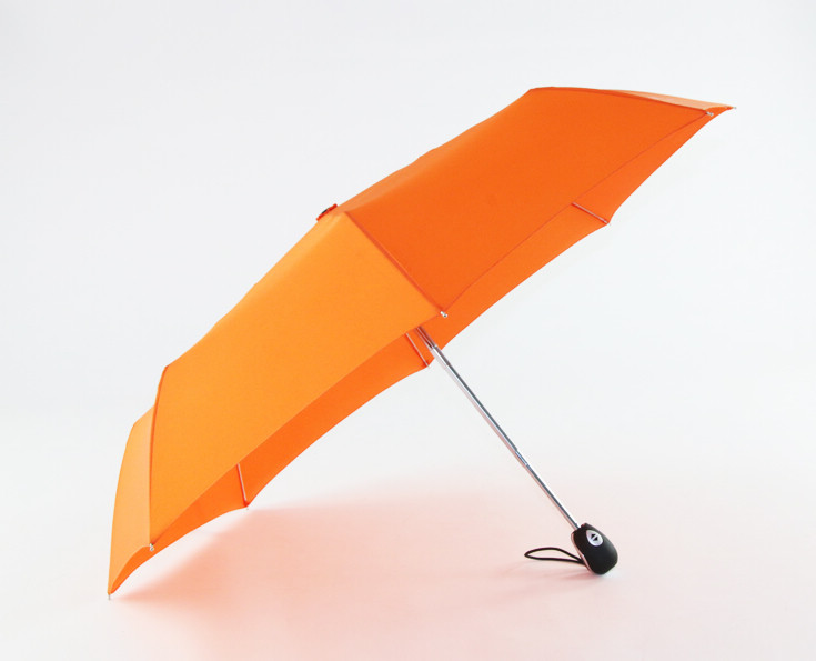 傘徑97cm,190T聚酯纖維/春亞紡,橡膠手把,8骨摺疊廣告傘