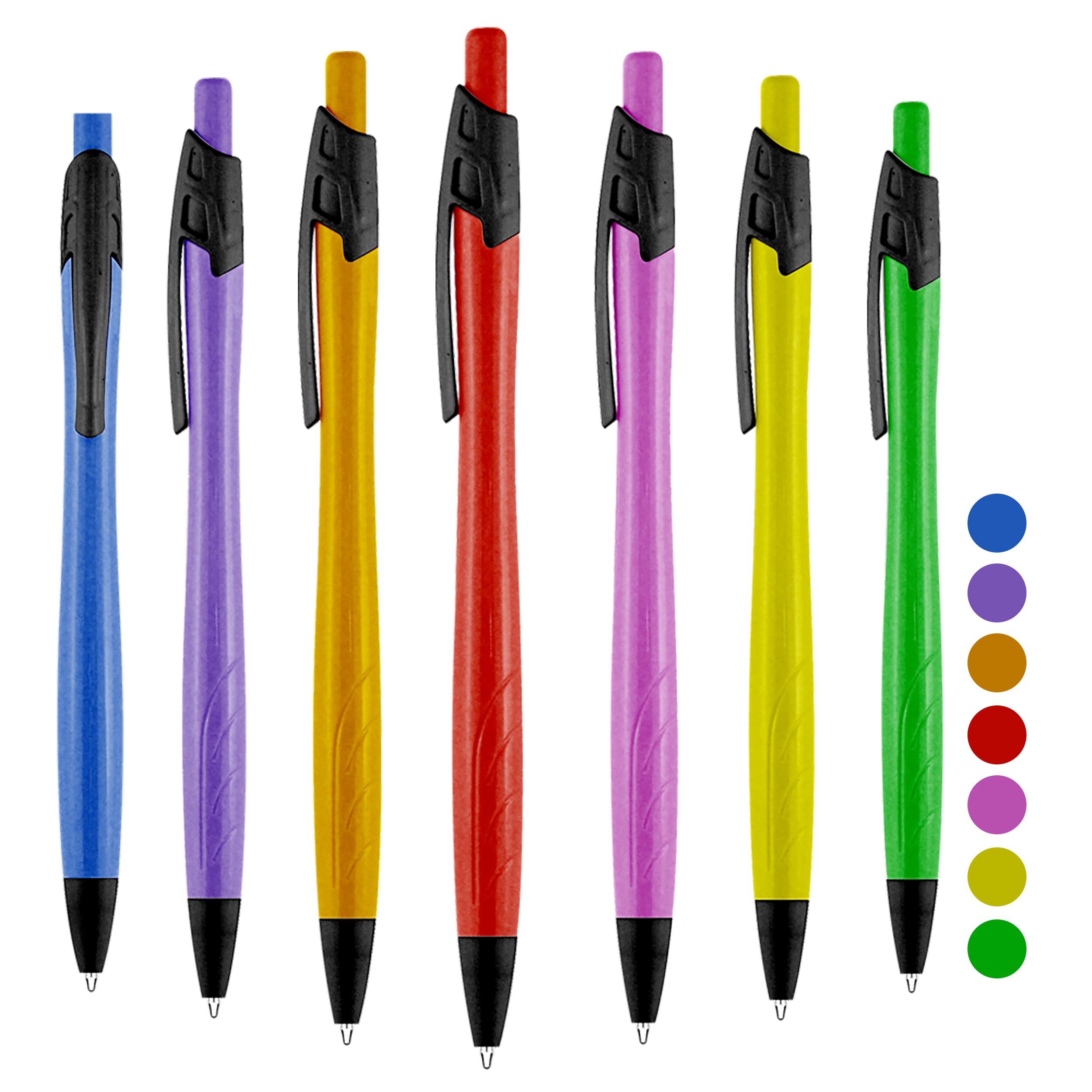 144*10mm,藍色/黑色,6.5g單色筆